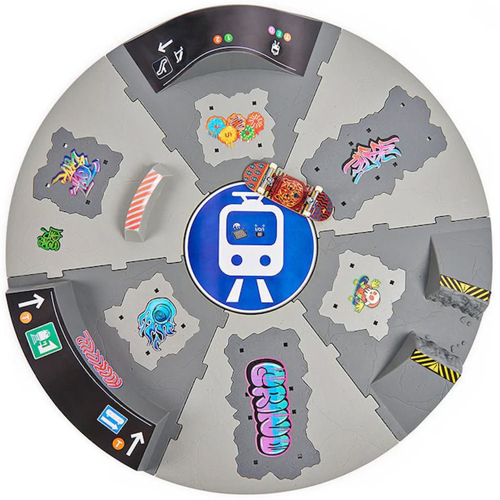 Shredline 360° Fingerboard Turntable Set