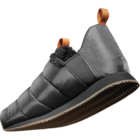 The Lounger Black Snow Slip On Shoe