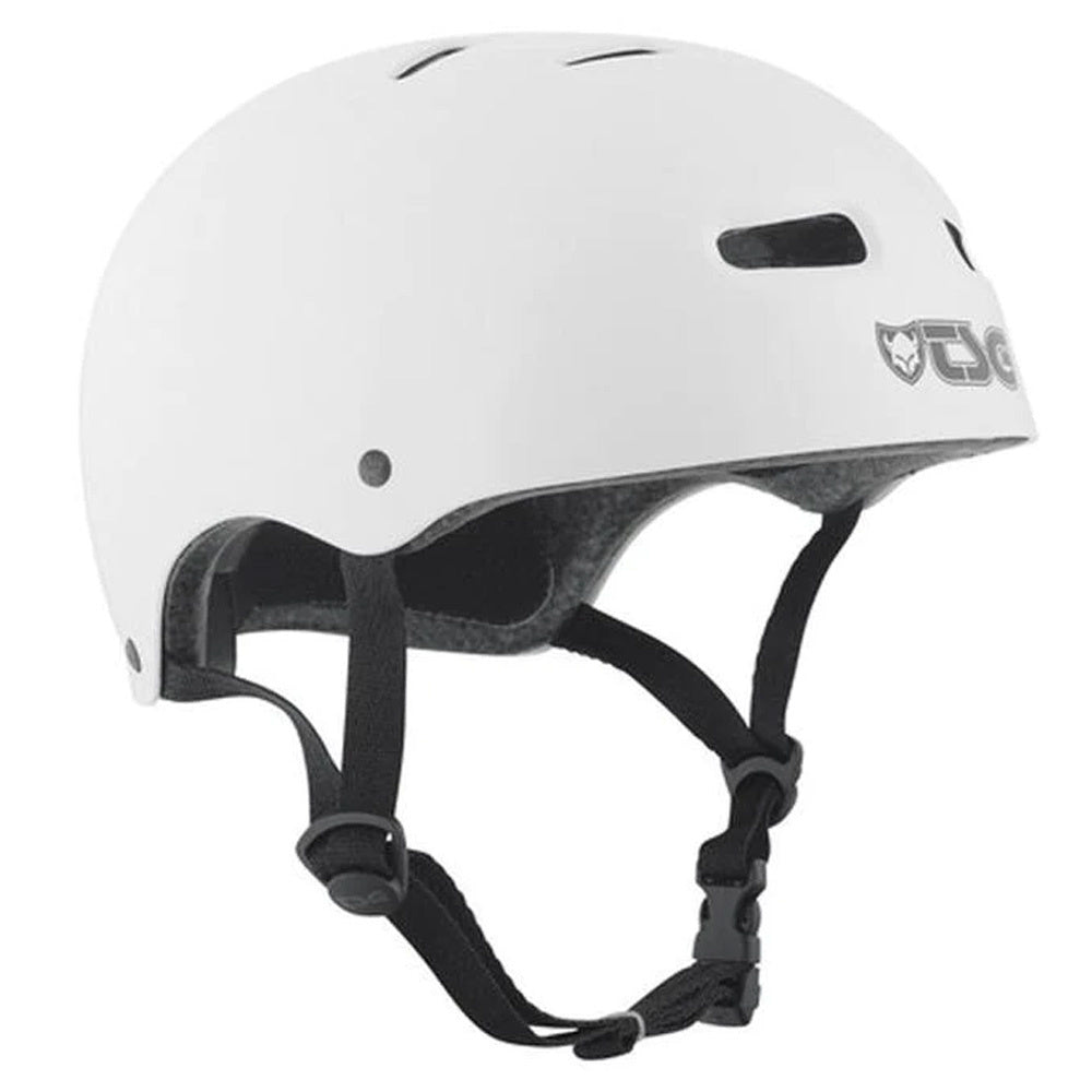 Skate/BMX Injected White Skate Helmet