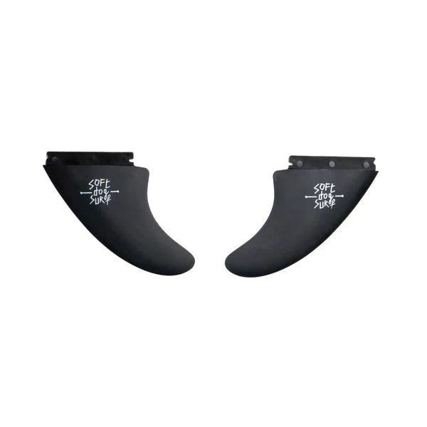 5'4" Dobermann Soft Top Surfboard + Fins (2nd hand)
