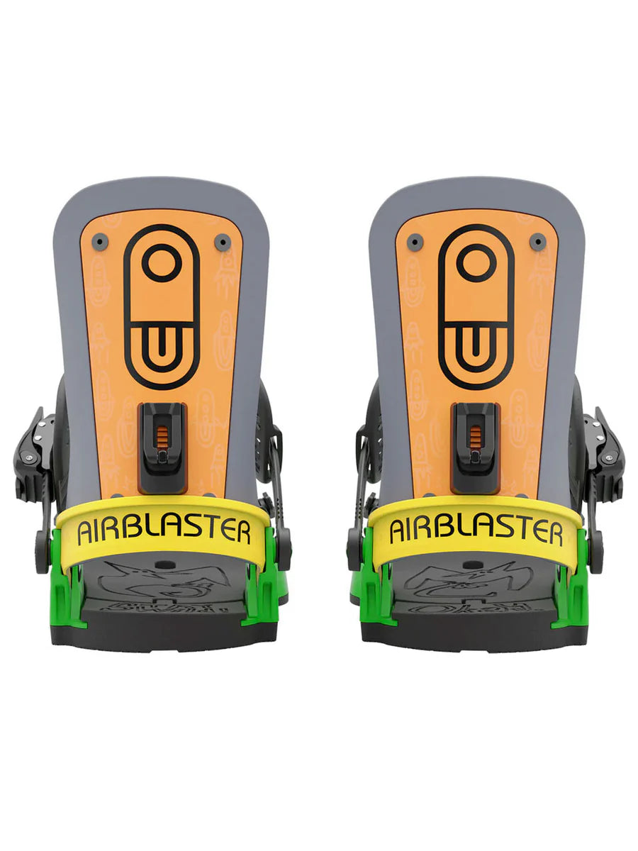 Custom House X Airblaster Inverter 1260 Snowboard Bindings