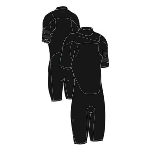 2/2mm Mens Advant Air Backzip Spring Shorty Wetsuit