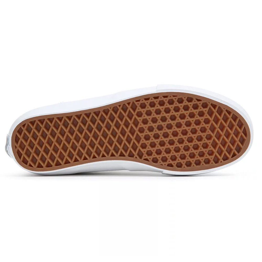 Daz White Skateboard Half Cab Shoe