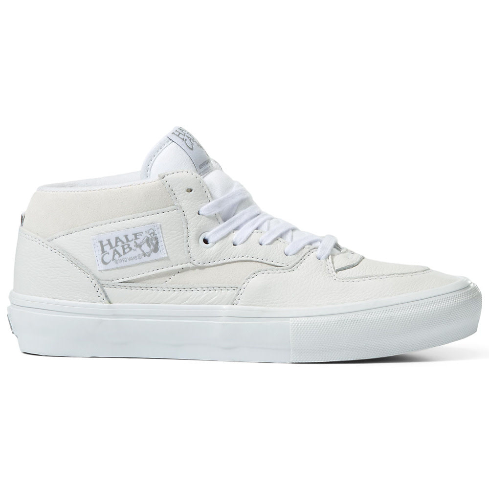 Daz White Skateboard Half Cab Shoe