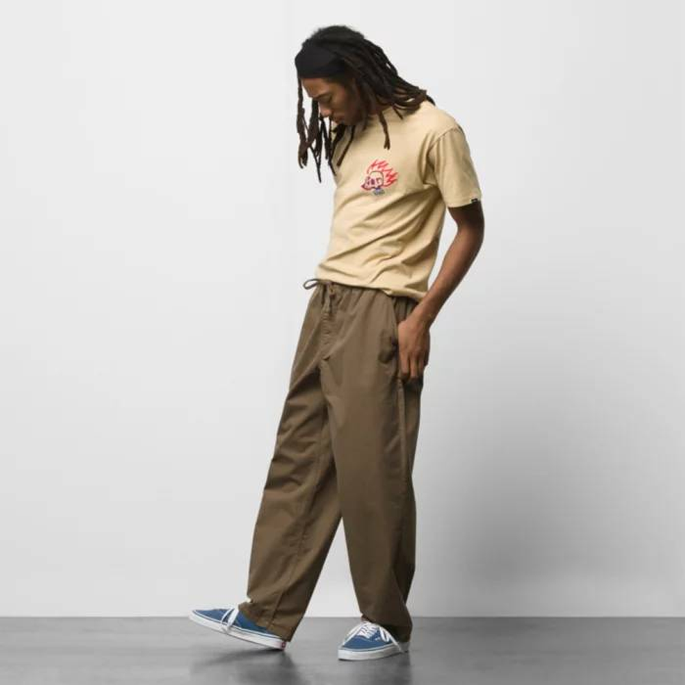 Range Baggy Tapered Elastic Waist Skateboard Pant