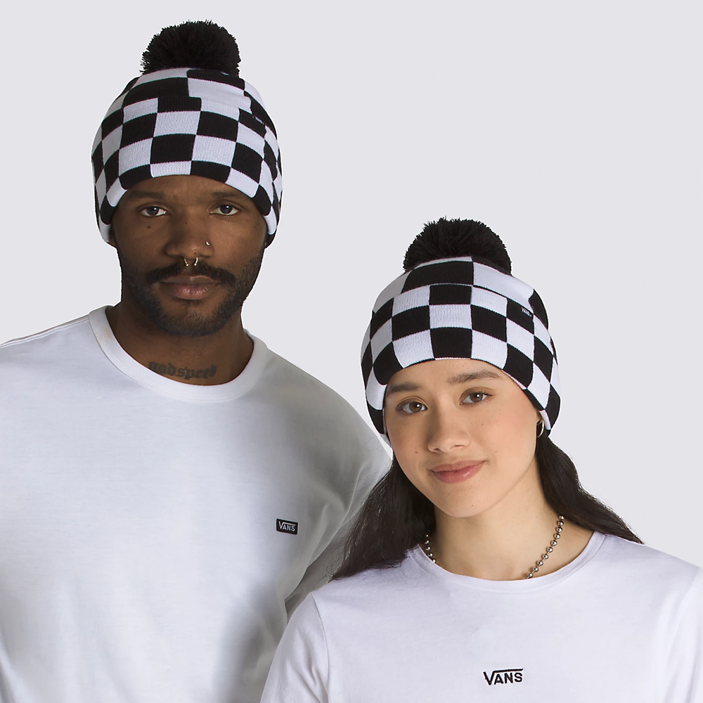 Spirit ABC Black Pom Beanie