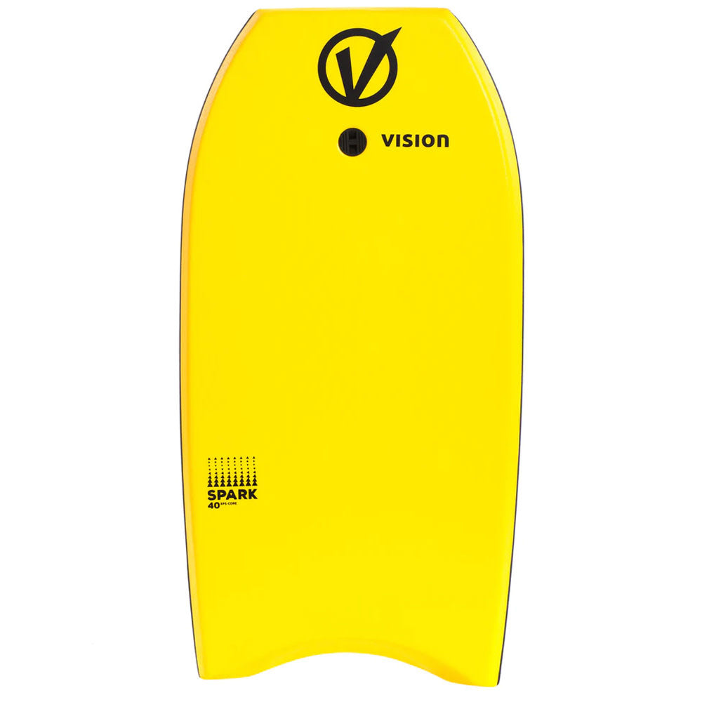 36" Spark Yellow/Black Bodyboard