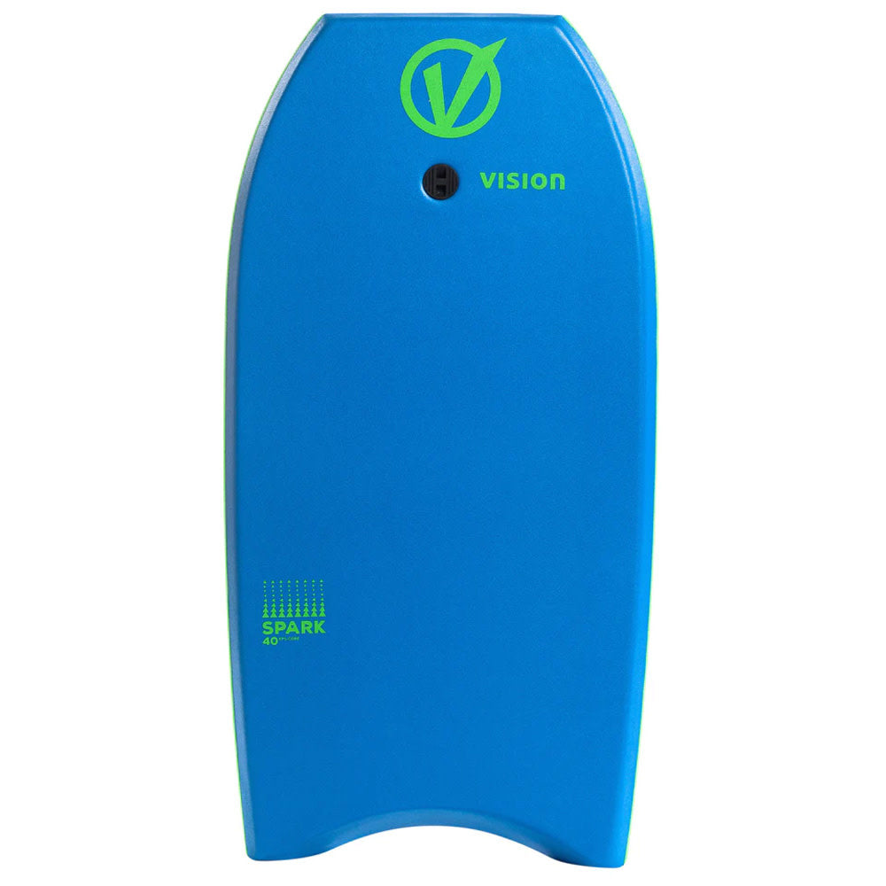40" Spark Blue/Green Bodyboard