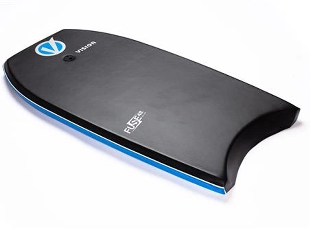 42" Fuse Black/Blue Bodyboard