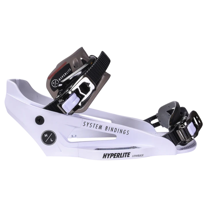 Lowback White System Wakeboard Binding