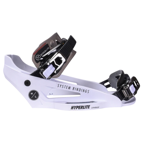 Lowback White System Wakeboard Binding