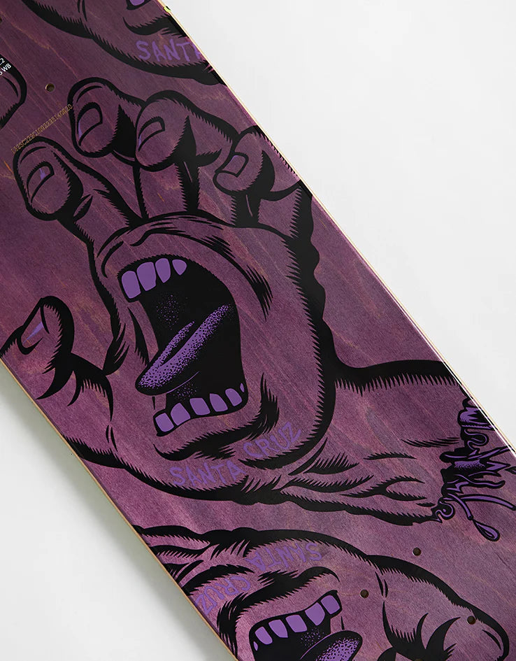8.5" Crowded Hand Skateboard Deck