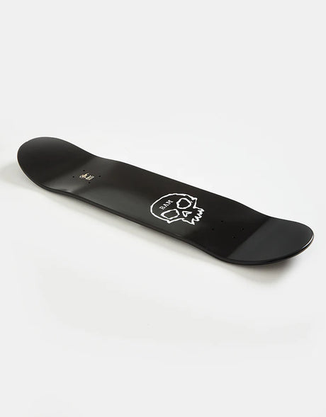 8.5" x Bam Single Skull Skateboard Deck