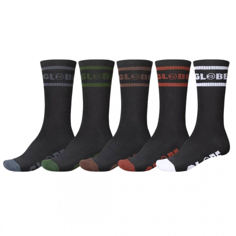 Tilt Hi Crew 5-Pack Skate Socks