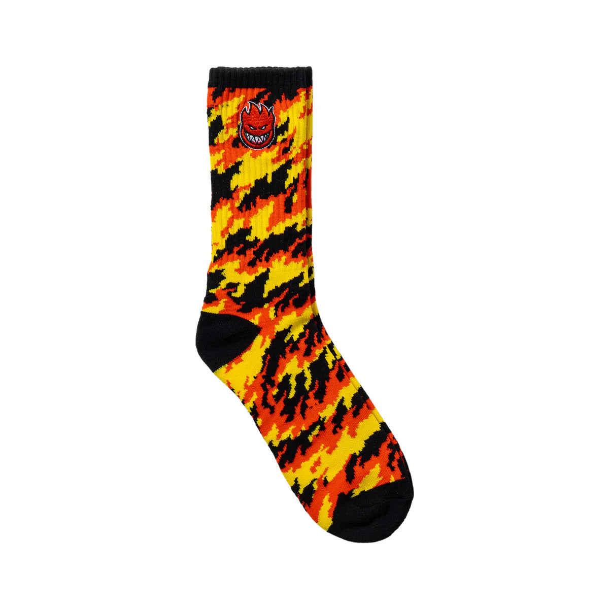 Bighead Fill Flame Crew Socks