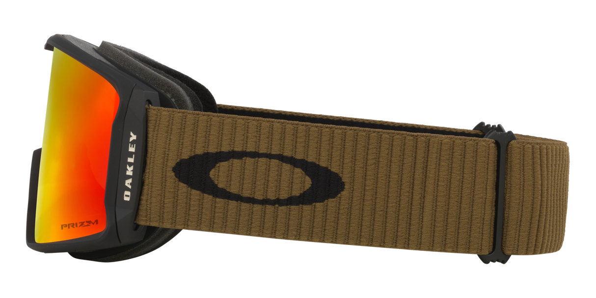 Line Miner™ Army Green Corduroy L Snow Goggles