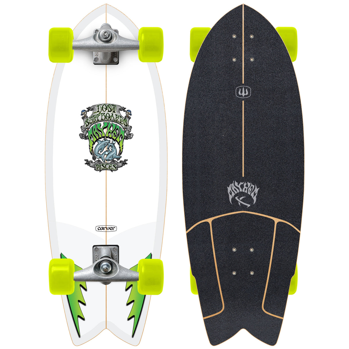 29" Lost Pisces CX Skateboard Complete