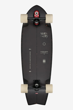 Sun City 2 Astro Red Surfskate Complete