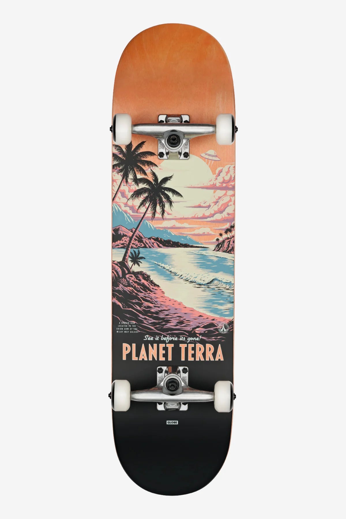 8.25" G1 Visitation Terra Bay Skateboard Complete