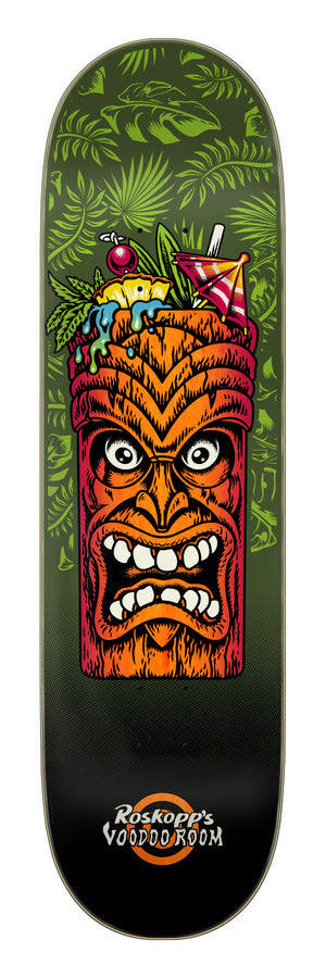 8.5" Roskopp Tiki Mug Skateboard Deck