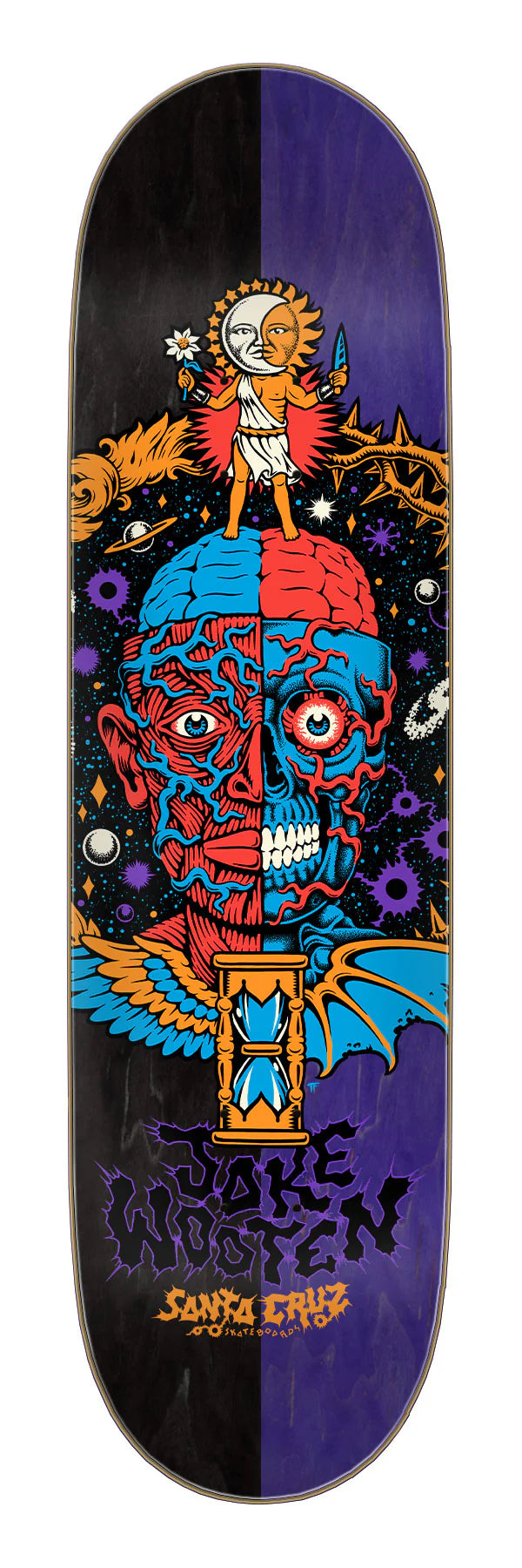 8.5" Wooten Crest VX Skateboard Deck