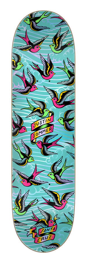 8.0" Sommer Sparrows Pro Skateboard Deck