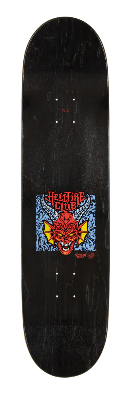 8.25" Stranger Things Hellfire Club Skateboard Deck