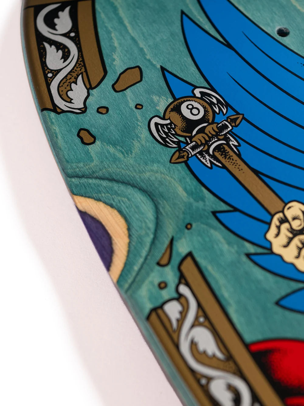 10.35" Winkowski Archangel Shaped Skateboard Deck