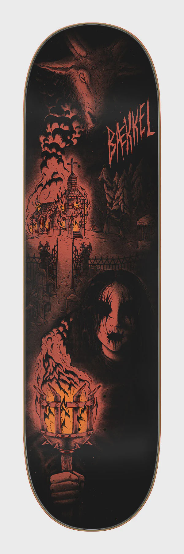 8.6" Kevin Baekkel Torch Skateboard Deck