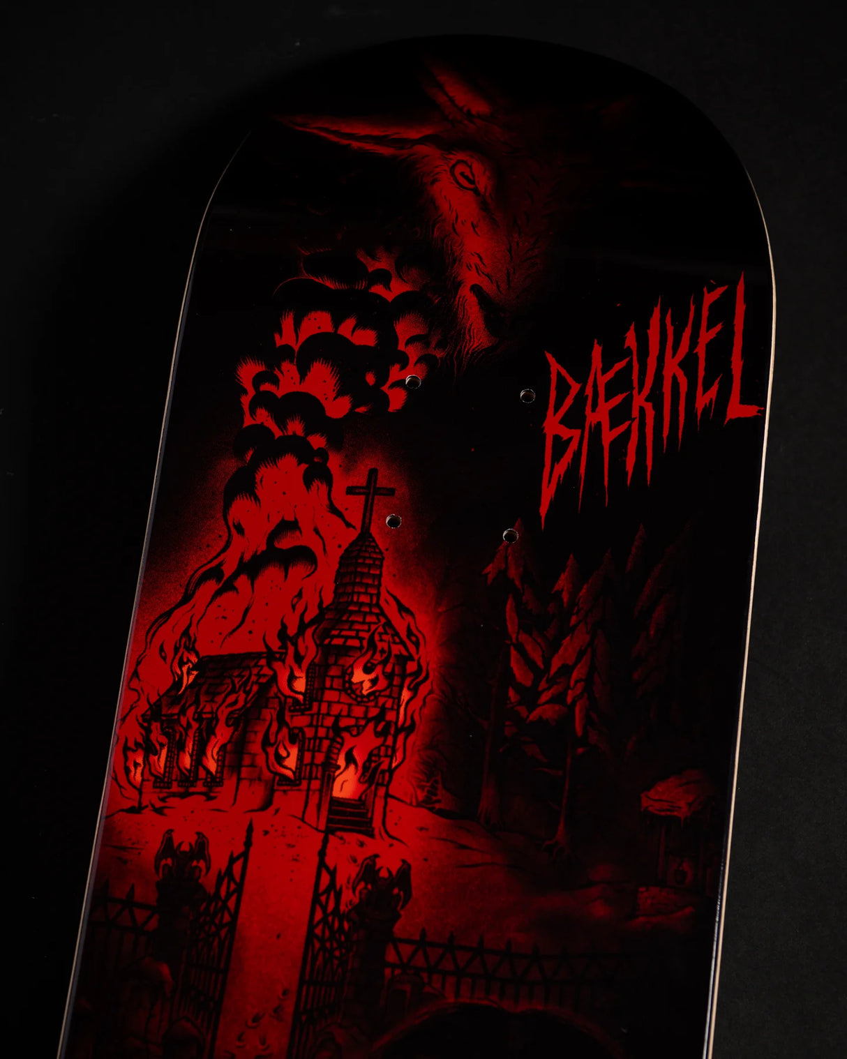 8.6" Kevin Baekkel Torch Skateboard Deck