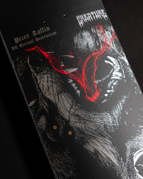 8.6" Peter Raffin Mortem VX Skateboard Deck