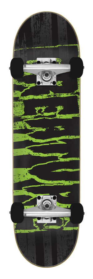 8.25" Large Tattered Complete Skateboard