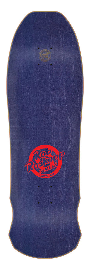 9.5" Roskopp Face Yellow Reissue Skateboard Deck