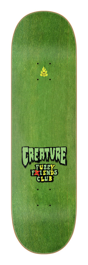 8.6" Milton Martinez Fuzzy Fiends Skateboard Deck