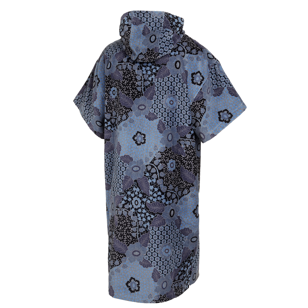 Adult Velours AOP Poncho
