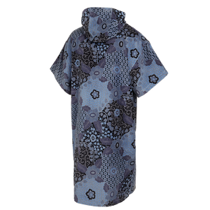Adult Velours AOP Poncho