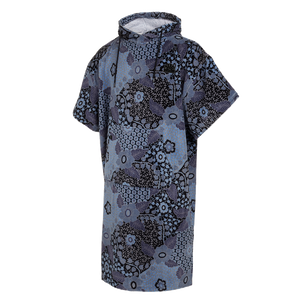 Adult Velours AOP Poncho