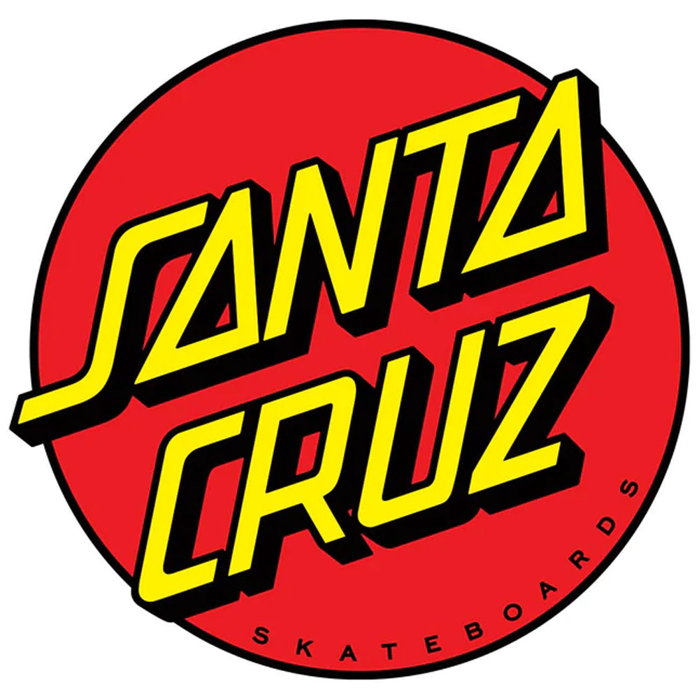 12" Classic Dot Skateboard Sticker
