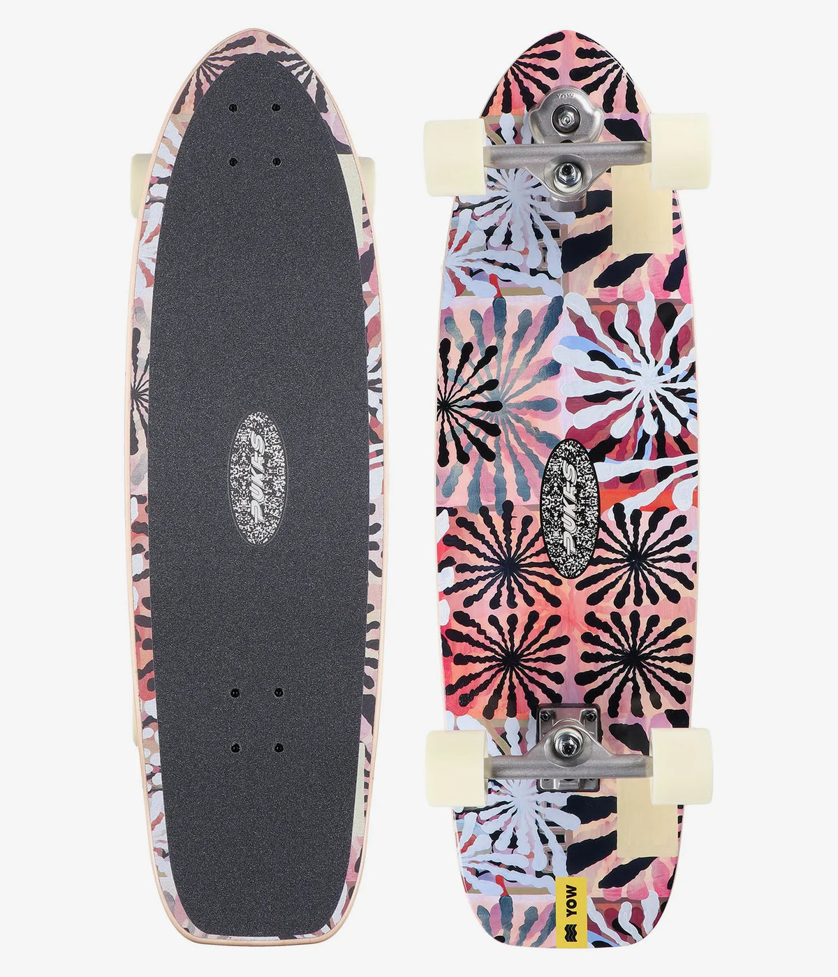 X Pukas 34.5" Anemone Surfskate Complete