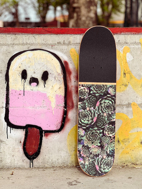 8.125" PLANTS Skateboard Complete