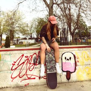 8.125" PLANTS Skateboard Complete