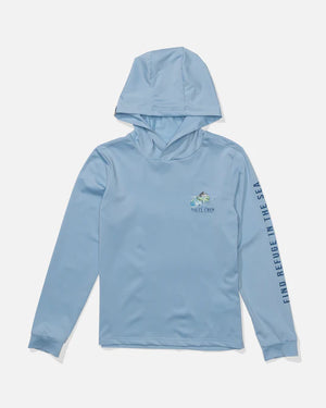 Kids Mahi Surface Hood Sunshirt