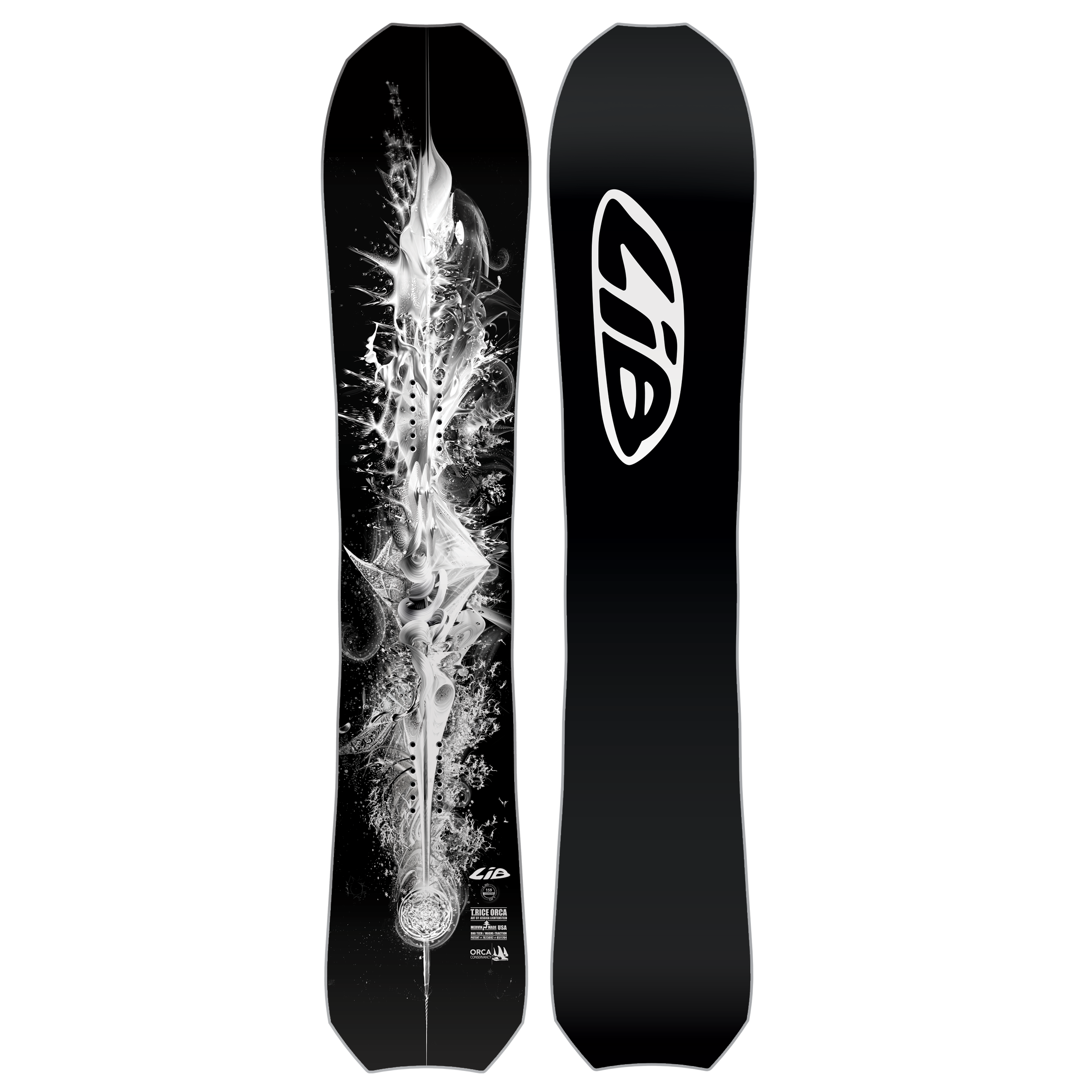 T.Rice Orca スノーボード 147 Orca Travis Rice Pro 2025 Snowboard – West-Site Boardshop Gent