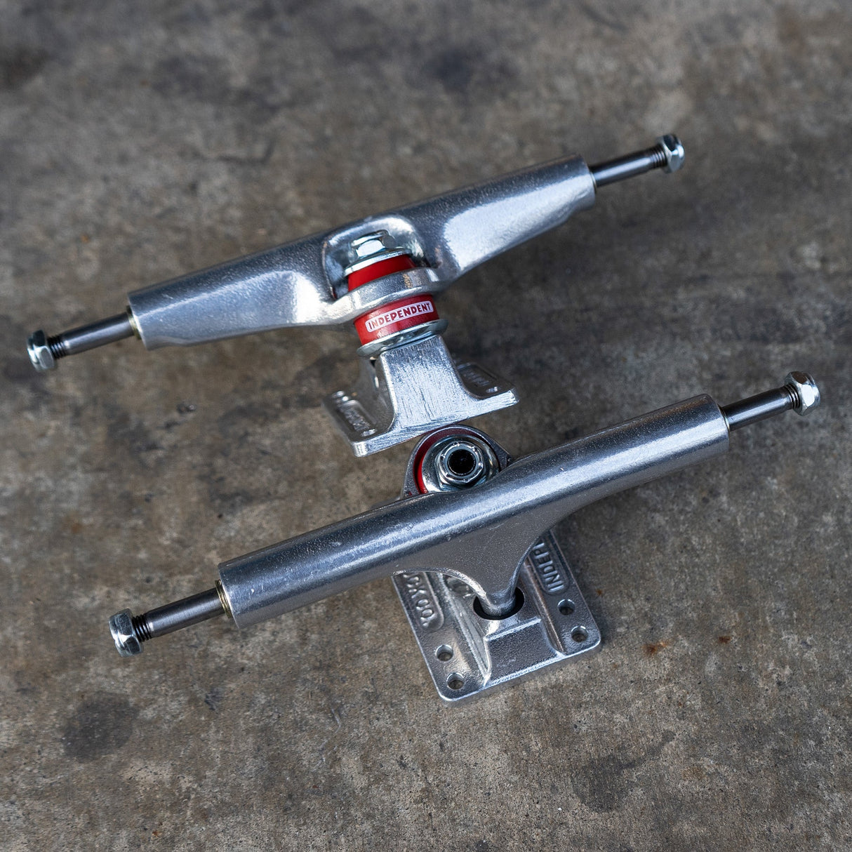 Stage 4 Polished Skateboard Truck Set