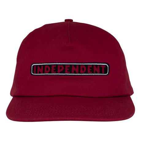 Bar Logo Snapback Hat