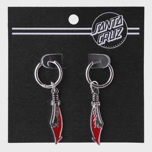 Meek Slasher Sword Santa Cruz Earring Set