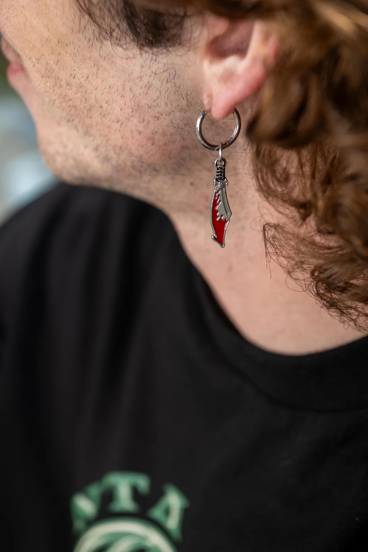 Meek Slasher Sword Santa Cruz Earring Set