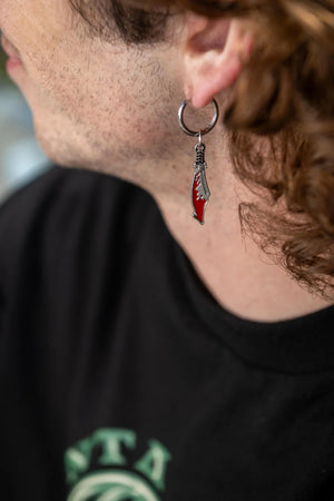 Meek Slasher Sword Santa Cruz Earring Set
