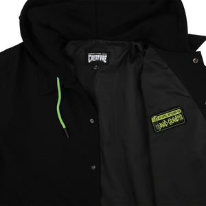 Gravette Cut & Tie Hooded Windbreaker (Light Jacket)