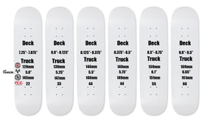 Classic Bold Skateboard Deck
